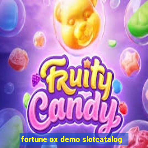 fortune ox demo slotcatalog